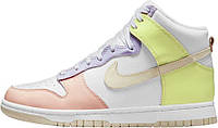 Кеды женские Nike DUNK HIGH разноцветные DD1869-108