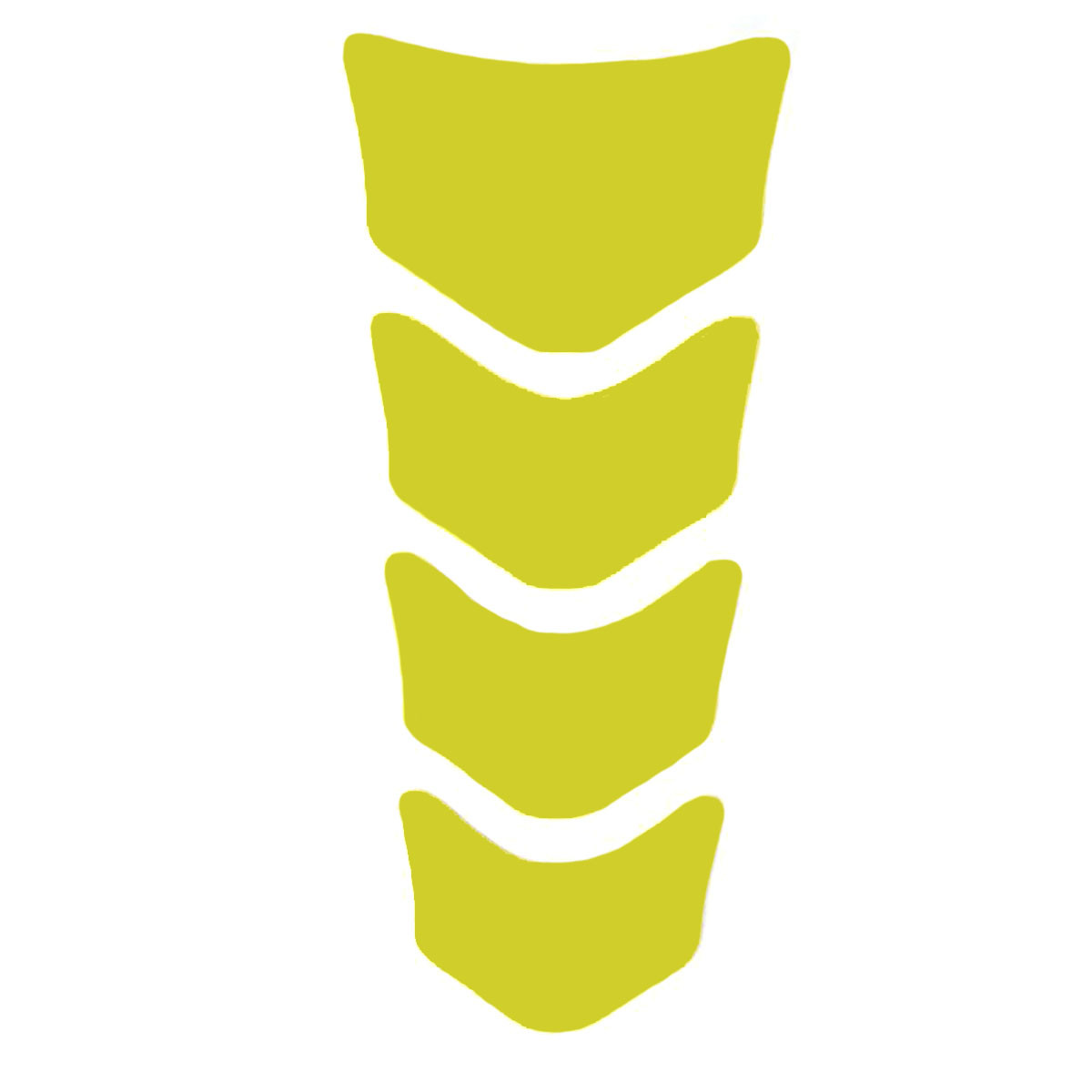 Наклейка на бак NB-22 жовта