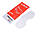 Маска кросова LS2 AURA Enduro Red +Pinlock, фото 3