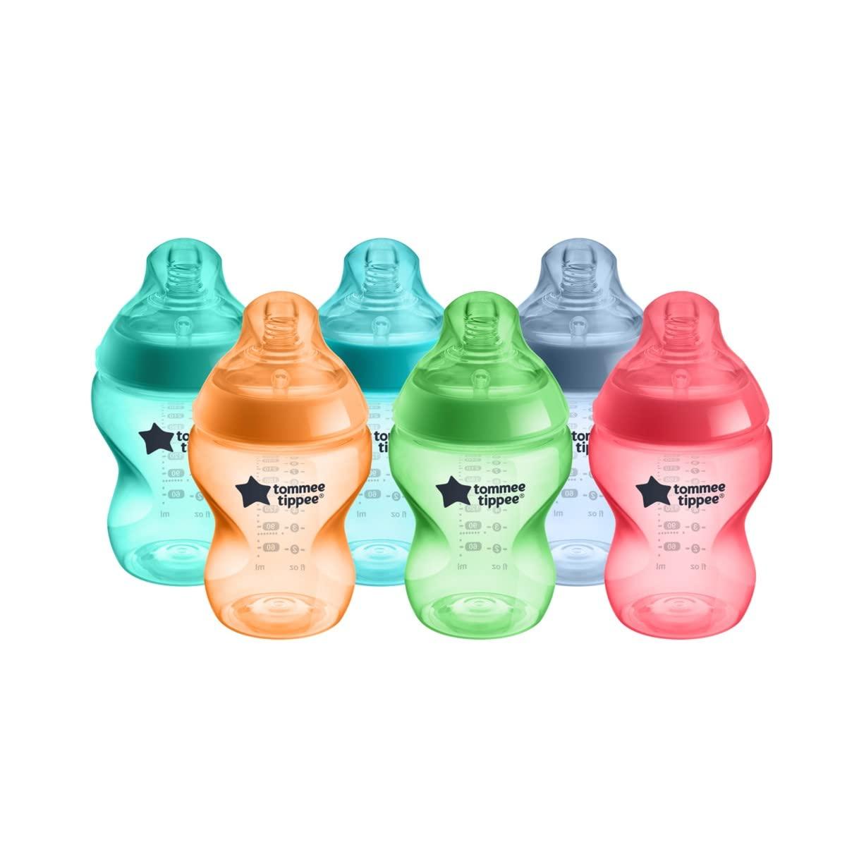 Neues Design Fiesta Mehrfarbig Детские бутылочки Tommee Tippee Closer to Nature, соска в форме груди с ан - фото 1 - id-p1820720480