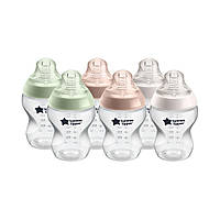 Neues Design Mehrfarbig Детские бутылочки Tommee Tippee Closer to Nature, соска в форме груди с антиколик