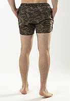 Мужские шорты пляжные комфортные качественные повседневные Intruder с принтом зеленый камуфляж для мужчин XL