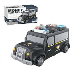 Дитячий сейф "Машина Money Transporter" / Електроскарбничка "Машина з грошима" / Скарбничка для дітей
