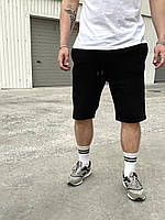 Шорты трикотажные спортивные повседневные качественные черные Spots модные удобные летние для мужчин S