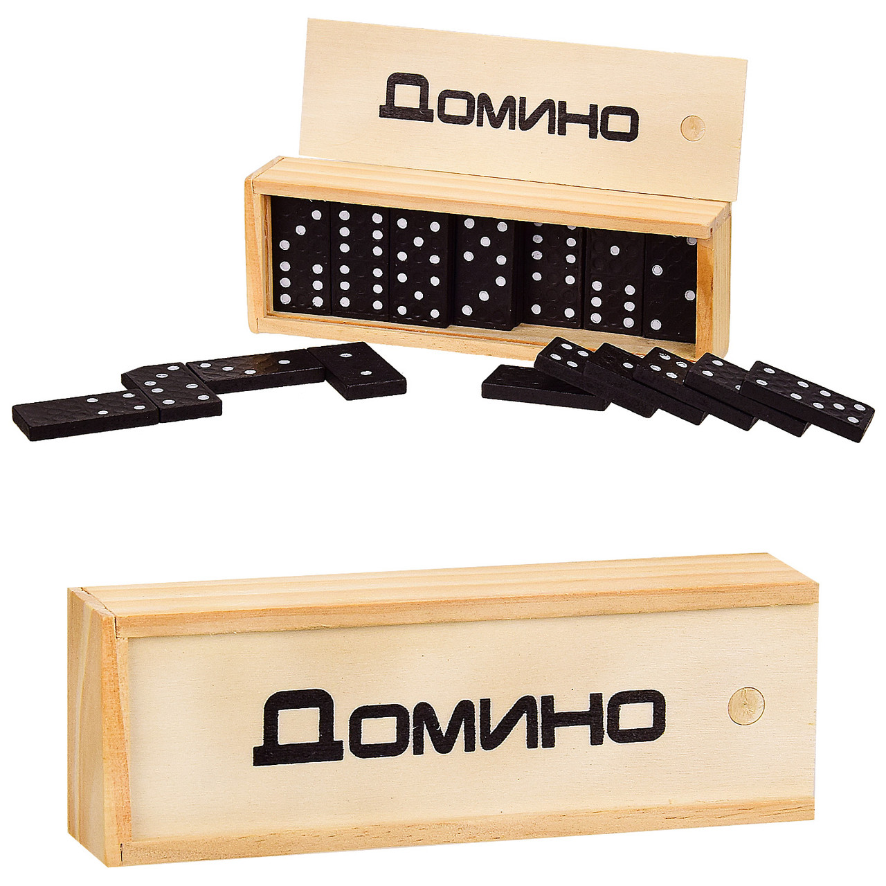 Доміно в дерев'яному футлярі, B15623