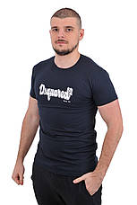 Футболка чоловіча Dsquared2 23-D3958 темно-синя L, фото 4