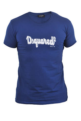Футболка чоловіча Dsquared2 23-D3958 індиго, фото 1