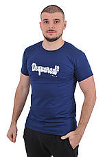 Футболка чоловіча Dsquared2 23-D3958 індиго, фото 3