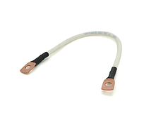 Кабель для підключення АКБ 25мм2 60см з 2 клемами М8 (мідний ПВ-3)