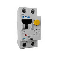 Eaton Дифавтомат 10A 30mA 6kA 2 полюса тип C тип AС PFL6-10/1N/C/003