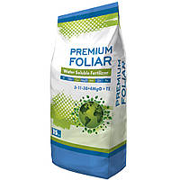 Удобрение водорастворимое Premium Foliar 3-11-38 + 4MgO+TE, 15 кг для внекорневой подкормки