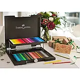 Набір олівців 72 шт Polychromos Faber-Castell (кольорові художні у дерев’яному пеналі) 110072, фото 6
