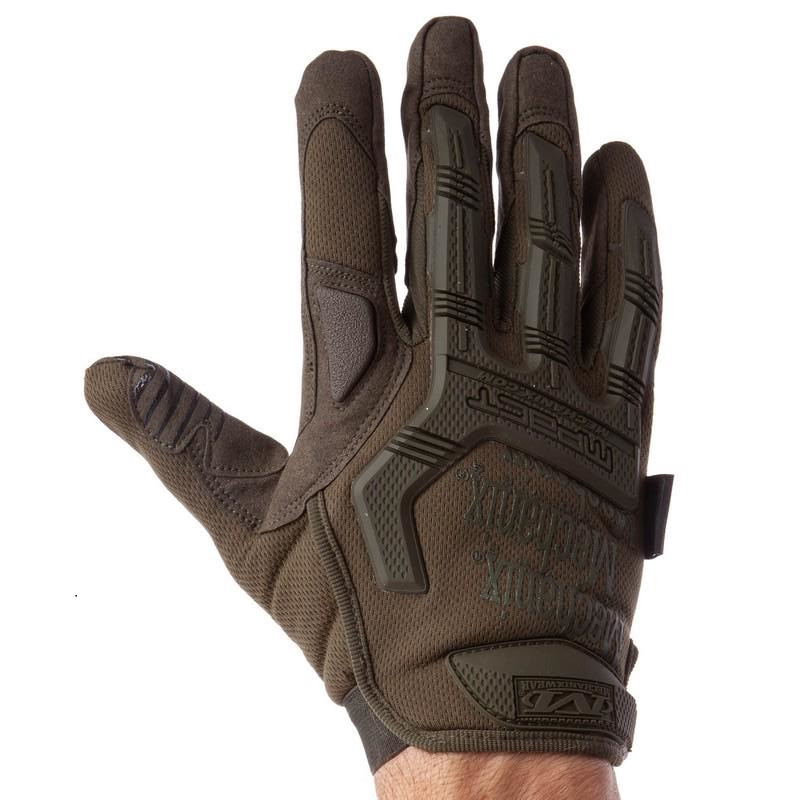 Рукавиці тактичні MECHANIX MPACT BC-5622 XL оливка, фото 1