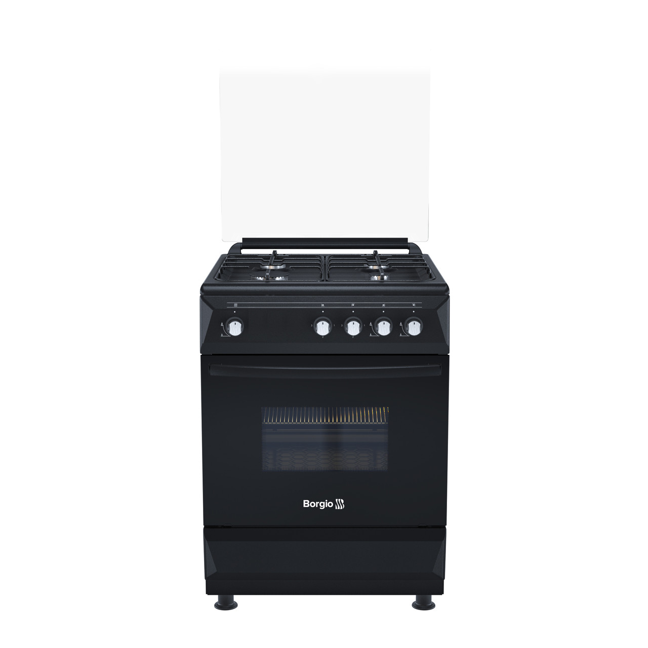 Плита газова BORGIO GG 640BL MCBL