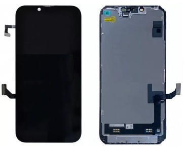 Дисплей Apple iPhone 14 з сенсорним склом (Чорний) Знятий оригінал, фото 1