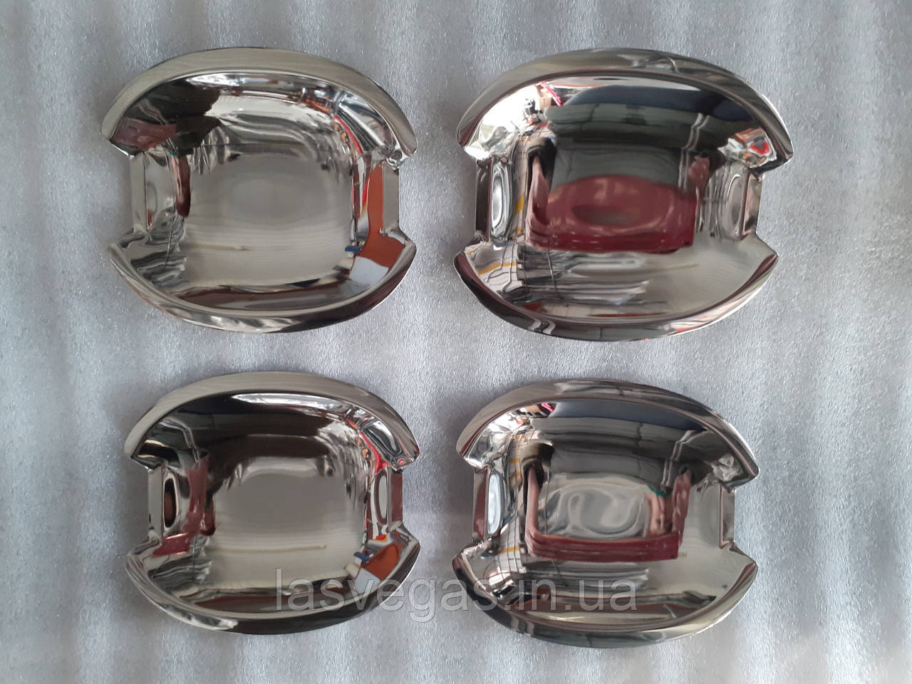 Хром накладки під ручки Mercedes W210 1995-2002 (54) неіржавка сталь