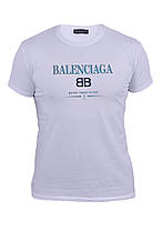 Футболка чоловіча Balenciaga 23-1854 біла 2XL