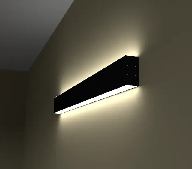 Двухсторонний настенный линейный LED светильник VELA DOPIO