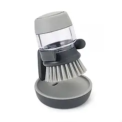 Щітка для миття посуду з дозатором миючого засобу Joseph Joseph palm scrub Jw