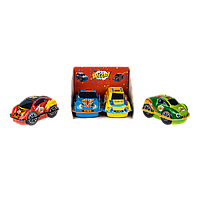 Машинка пластикова з цукерками та сюрпризом для дівчинки та хлопчика WOOOW Sport car