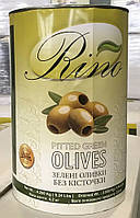 Оливки зеленые без косточки высший сорт 4,2 кг TM Rino (Египет)