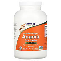 Клетчатка акации NOW Foods "Acacia Pure Powder" натуральная клетчатка, чистый порошок (340 г)