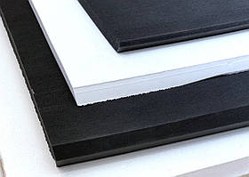 Мікропориста гума Полегшена гладка 950*330*8м Колір білий