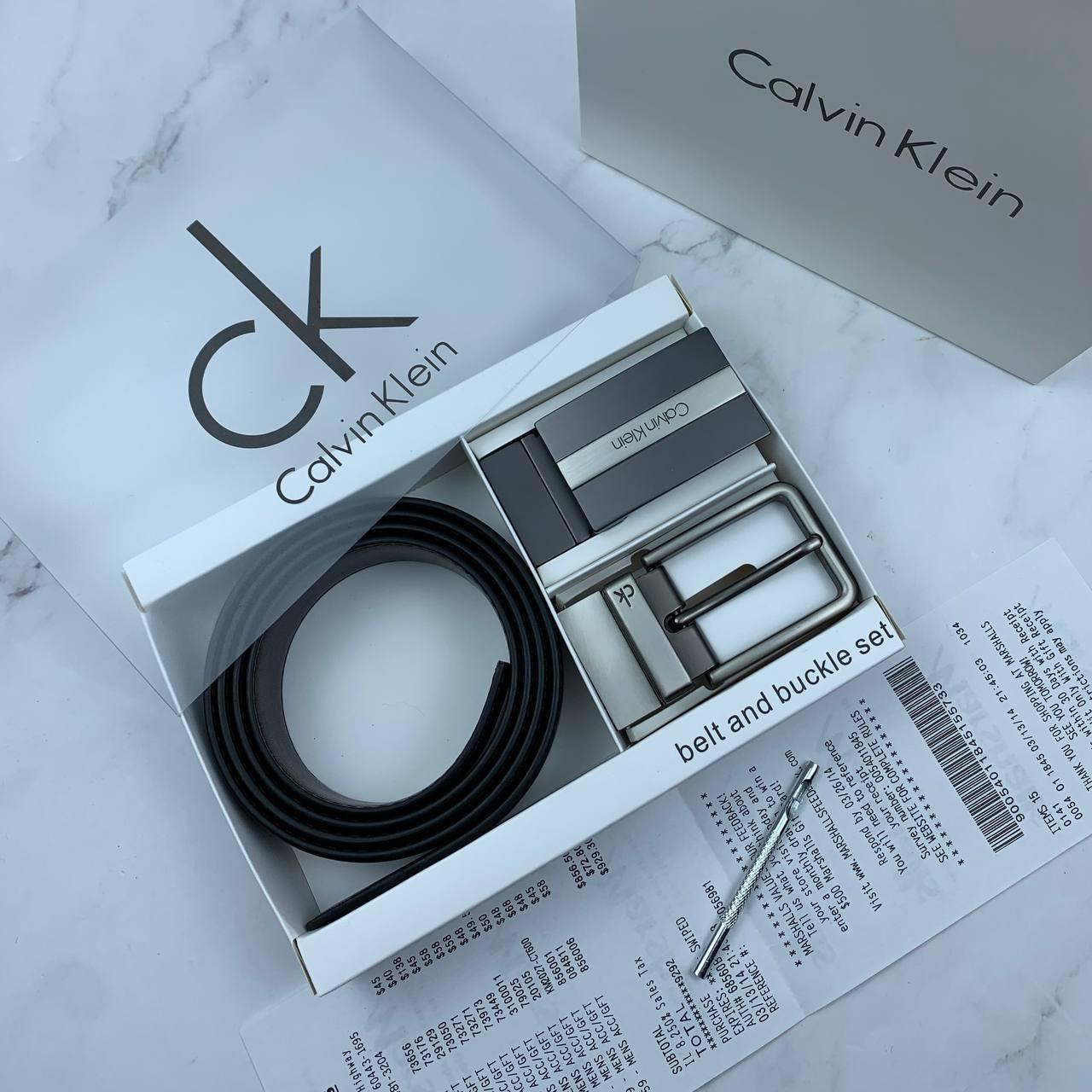 Чоловічий двосторонній ремінь Кельвін Кляйн, фото 1
