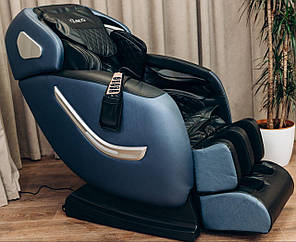 Масажне крісло з пересувною кареткою XZERO Y9 SL Premium BLUE для ваги до 140кг та зростання до 195см
