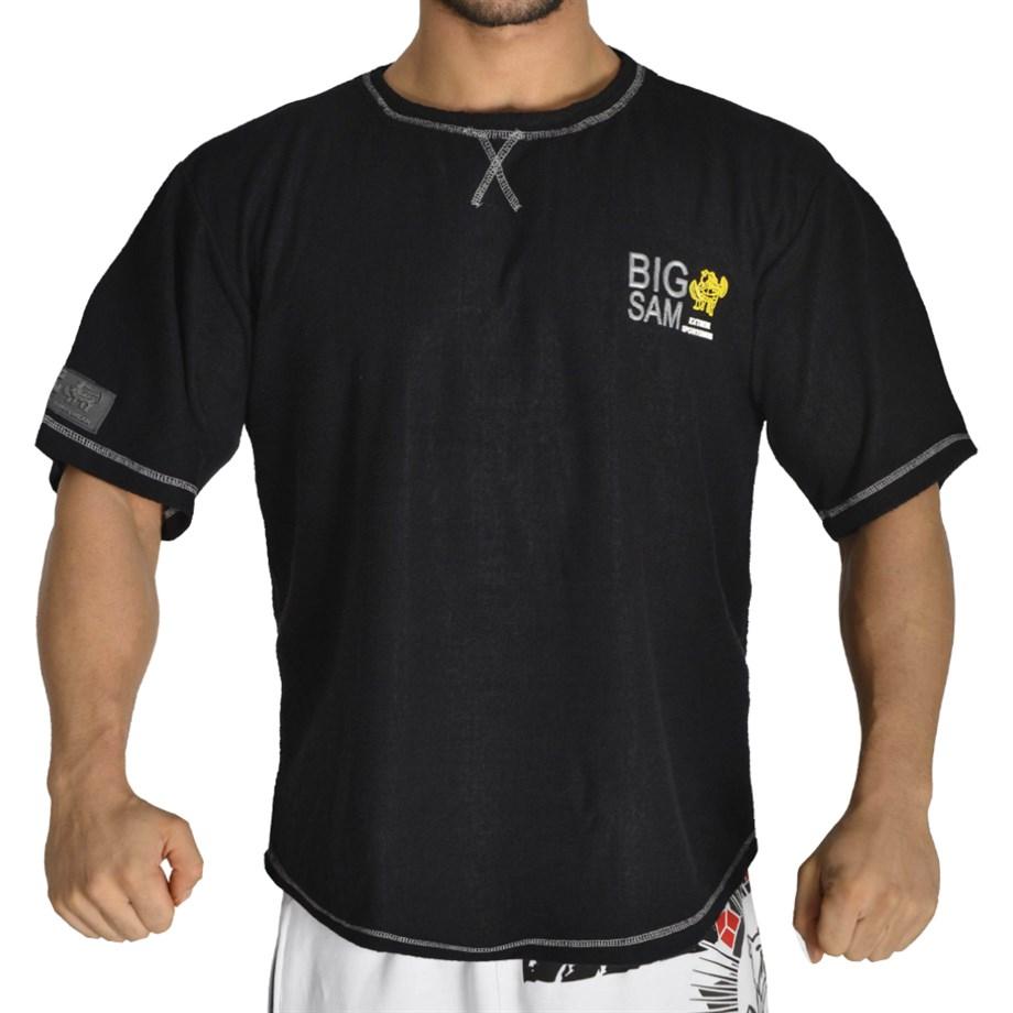 Топ-футболка щільна BigSam 3199 Чорна, фото 1