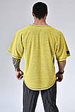 Топ-футболка щільна BigSam 3197 Жовта, фото 2