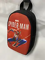 Дитячий рюкзак дошкільний з яскравим принтом Людина павук