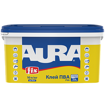 Клей ПВА AURA Fix PVA, 1л