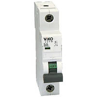 Автоматический выключатель 1C VIKO однополюсный 50А 4,5кА 230/400V Тип C