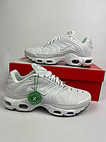 Мужские кроссовки Nike Air Max TN+ (белые) крутые весенние спортивные кроссы R952