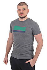 Футболка чоловіча Lacoste 23-L2085 темно-сіра, фото 4