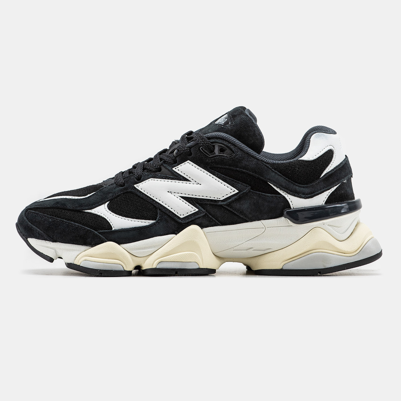 Кросівки New Balance 9060 Black White / Нью Беланс 9060 Чорні з Білим