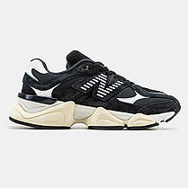 Кросівки New Balance 9060 Black White / Нью Беланс 9060 Чорні з Білим, фото 3