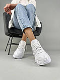 Кросівки жіночі шкіряні білі, фото 6