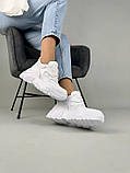 Кросівки жіночі шкіряні білі, фото 8