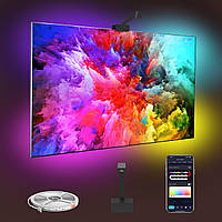 Підсвічування телевізора 55-65 діагональ адаптивне фонове Ambilight 1080P Camera RGBIC TV WiFi