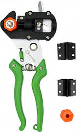 Прививальний секатор, 3 ножі, барабан СТАЛЬ 81039