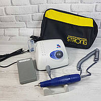 Фрезер STRONG 210 микромотор 105L с сумкой для профессионального маникюра и педикюра стронг 40К
