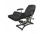 Косметологічна кушетка мод. 2H5-CH (гідравліка), з регульованою висотою, фото 4