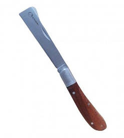 Ніж садовий 170 мм складаний для окулювання СТАЛЬ 81040