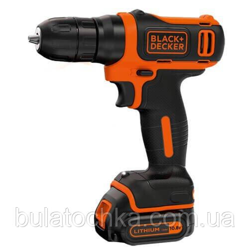 Дриль-шурупокрут акумуляторний BLACK+DECKER BDCD12