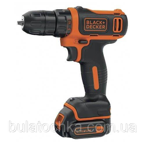 Дриль-шурупокрут акумуляторний BLACK+DECKER BDCD12K