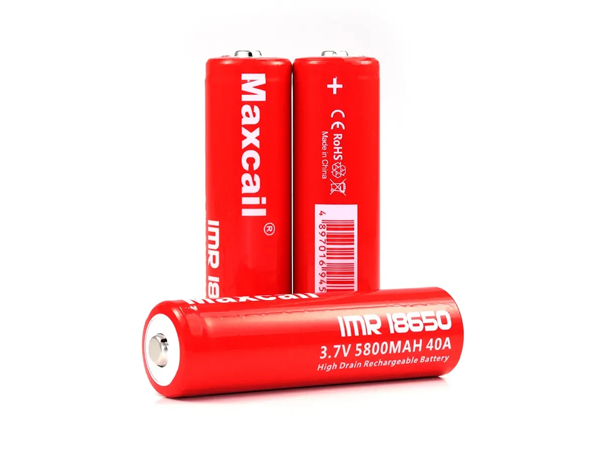 Акумулятор універсальний 18650 5800мАг 3,7В 40A Li-Ion Maxcail
