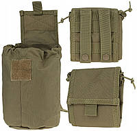 Универсальный складной Подсумок для переноски с Molle Mil-Tec от Sturm "Roll Dump Bag" (16156405) Coyote