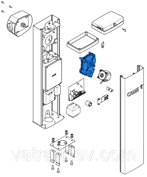 CAME-88003-0036_reduktor_GPT40AGS_Gard_PT CAME-88003-0036_reduktor_GPT40AGS_Gard_PT